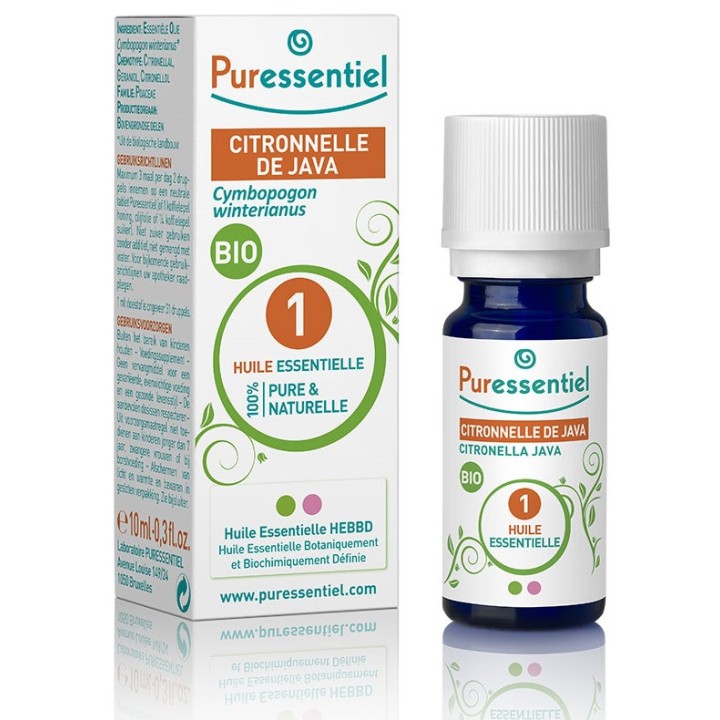 Citronnelle de Java Bio Huile Essentielle Puressentiel 5ml