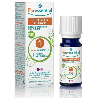 Petit grain Bigarade Bio Huile Essentielle Puressentiel 10ml