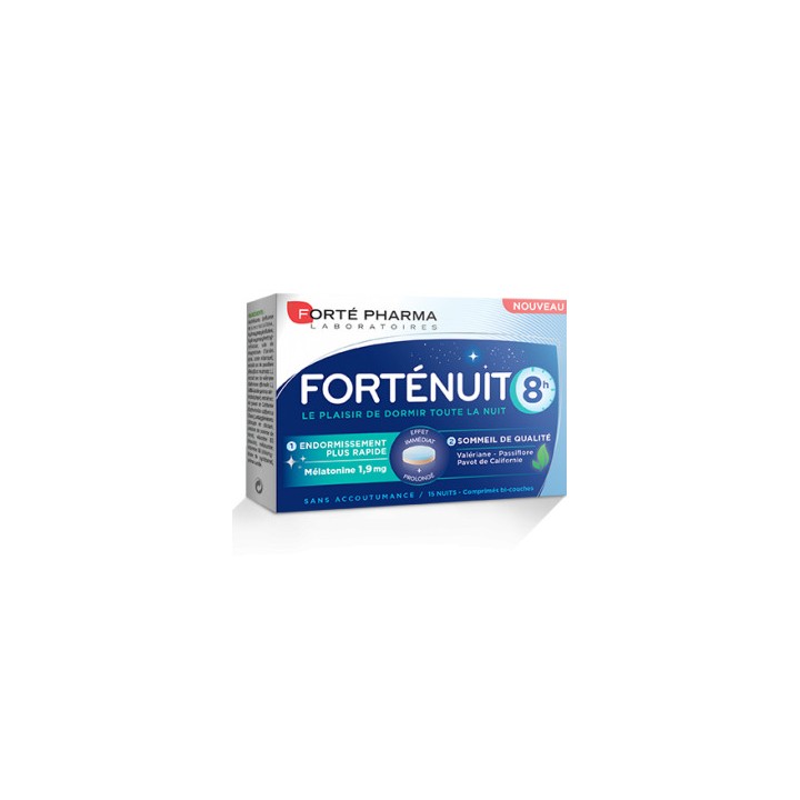 Forté Nuit 8h Dosage Fort x15cpr Forté Pharma