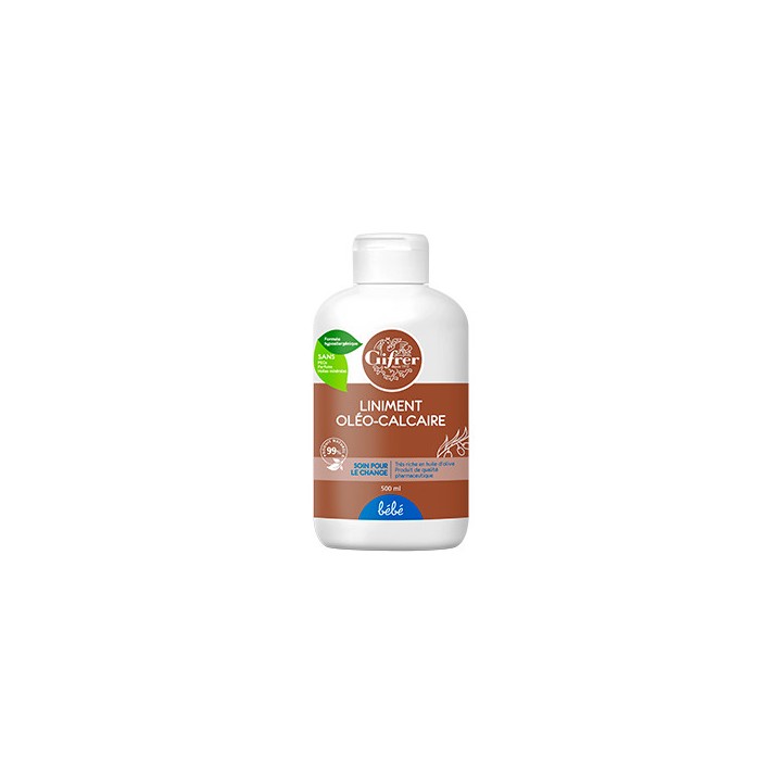 Liniment Oléo-calcaire 500ml - Gifrer - Change, soins réparateurs - IllicoPharma