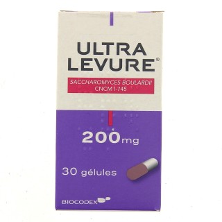 Ultra-Levure 200 mg 30 gélules de Biocodex - Pharmacie IllicoPharma