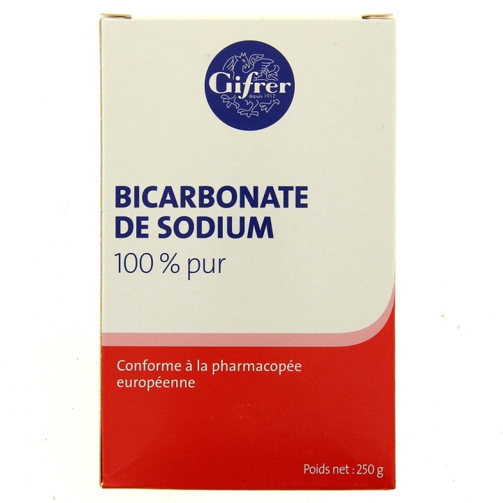 Bicarbonate de Sodium 250g - Gifrer - Illicopharma