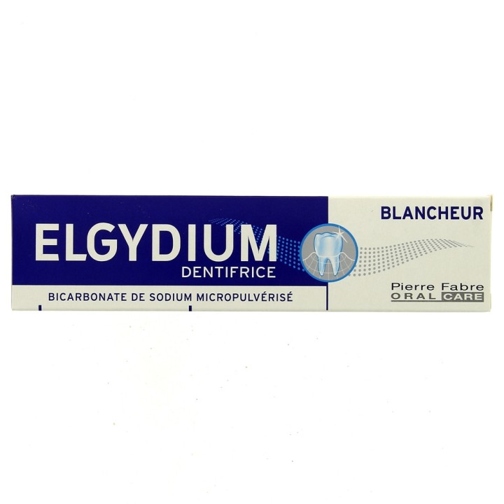 Dentifrice Blancheur 75ml - Elgydium - IllicoPharma