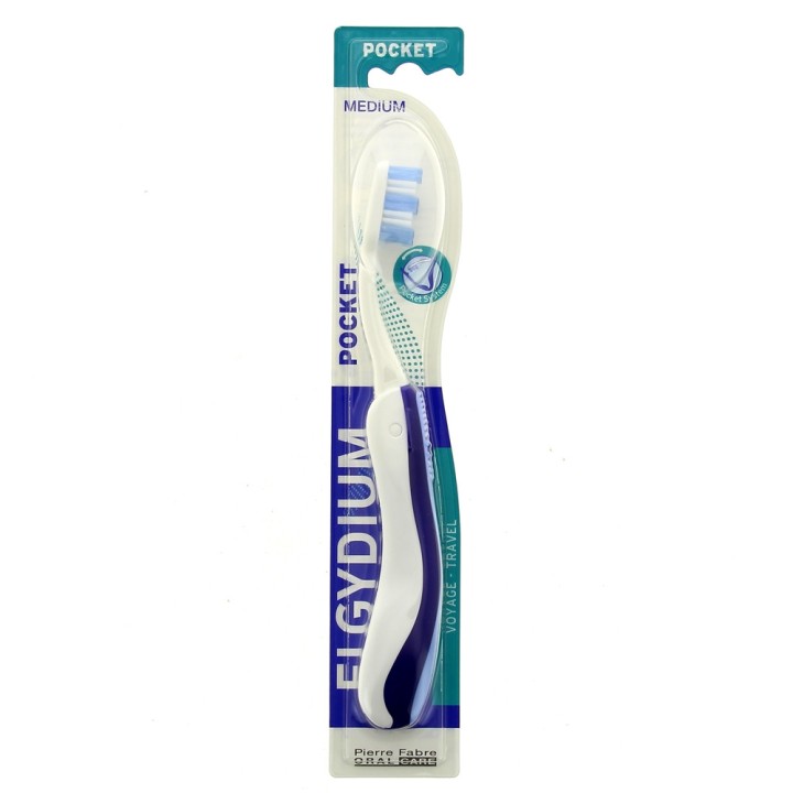 Brosse à dents Pocket Medium x1 - Elgydium - IllicoPharma