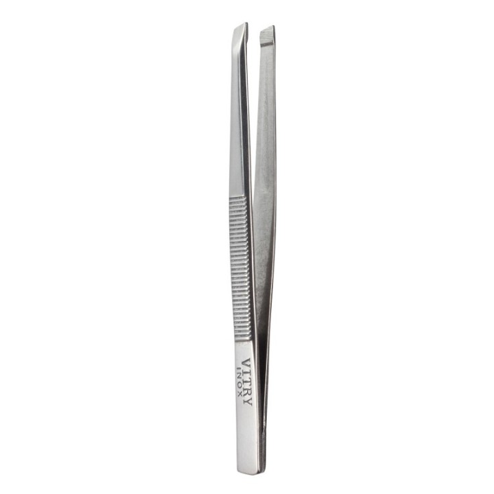 Pince à épiler mors biais Inox Vitry