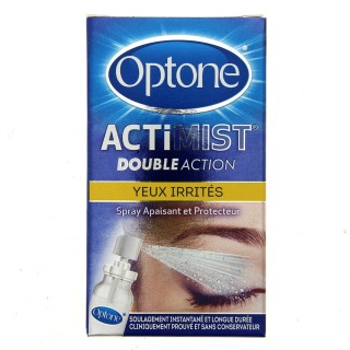 Optone Spray Yeux irrités Actimist - Contour des yeux - Pharmacie en ligne IllicoPharma