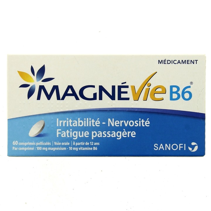 MagnéVie B6 - Sanofi - Médicament Magnésium - IllicoPharma