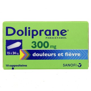 Médicament Doliprane 300mg Suppositoire, Pharmacie en ligne IllicoPharma