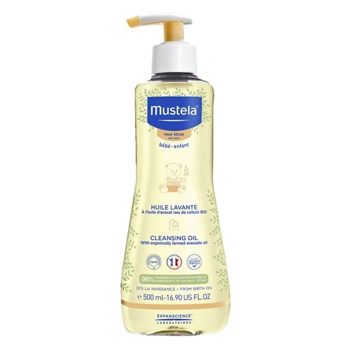 (Huile lavante 500ml Mustela