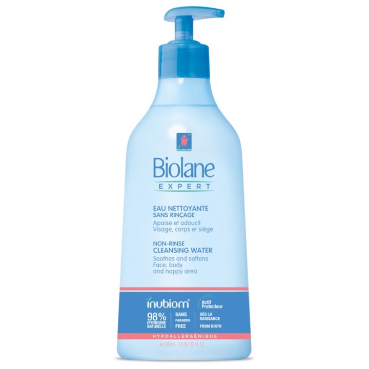 Eau nettoyante sans rinçage 500ml Biolane