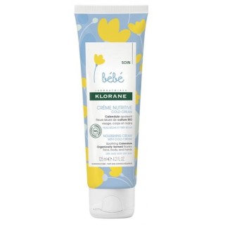 Crème nutritive au cold cream Klorane Bébé - Soins visage du bébé - IllicoPharma
