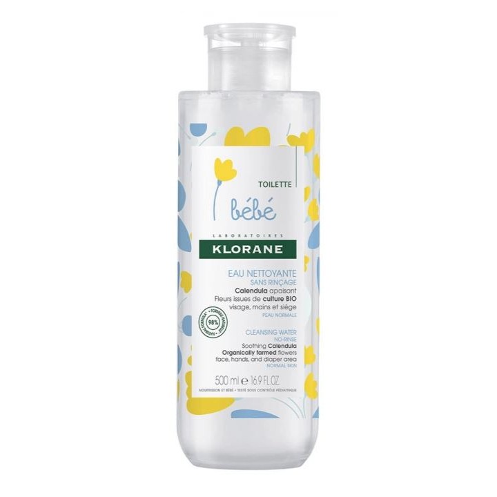 Eau nettoyante 500ml Klorane - Nettoyants, eaux parfumées - IllicoPharma