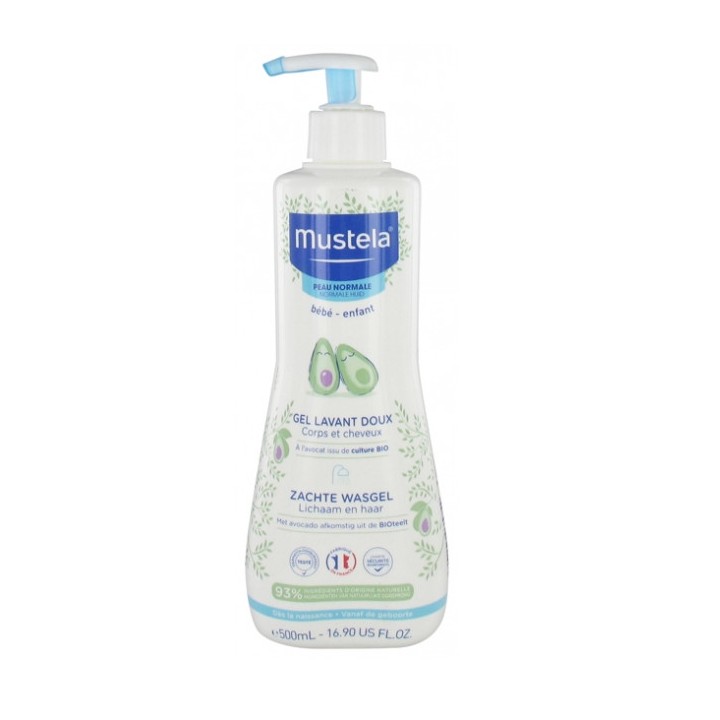 Gel lavant doux Mustela - Toilette du bébé - IllicoPharma