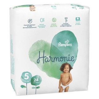 Pampers Harmonie T5 x24 - En vente chez Illicopharma