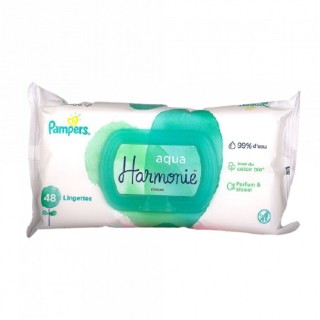 Pampers Harmonie - Aqua Lingettes x48 - En vente chez Illicopharma
