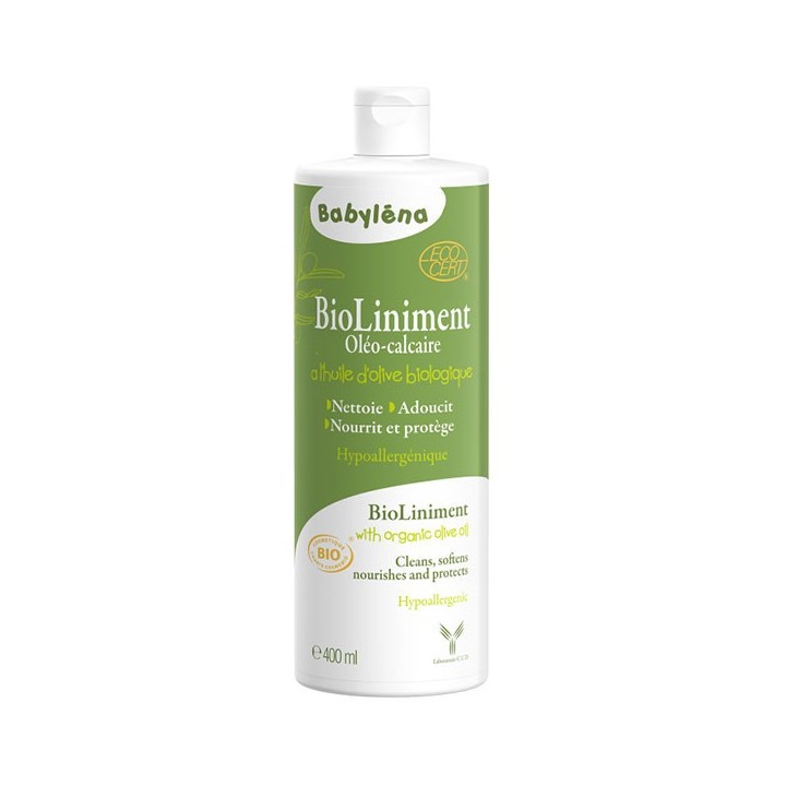 Babyléna - Liniment oléo-calcaire BIO - 400ml - En vente chez Illicopharma