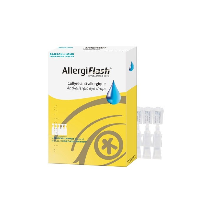 AllergiFlash 0,05% Flacon 5ml - Bausch & Lomb - IllicoPharma