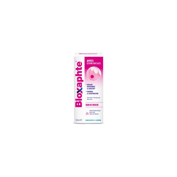Bloxaphte Bain de bouche 100ml - Chauvin Bausch & Lomb - IllicoPharma