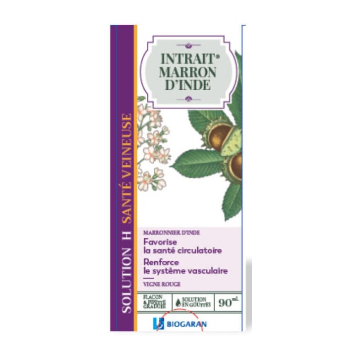 Intrait de marron d'Inde 'H' 90ml