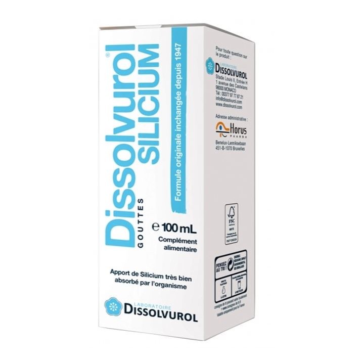 Dissolvurol Silicium gouttes 100ml