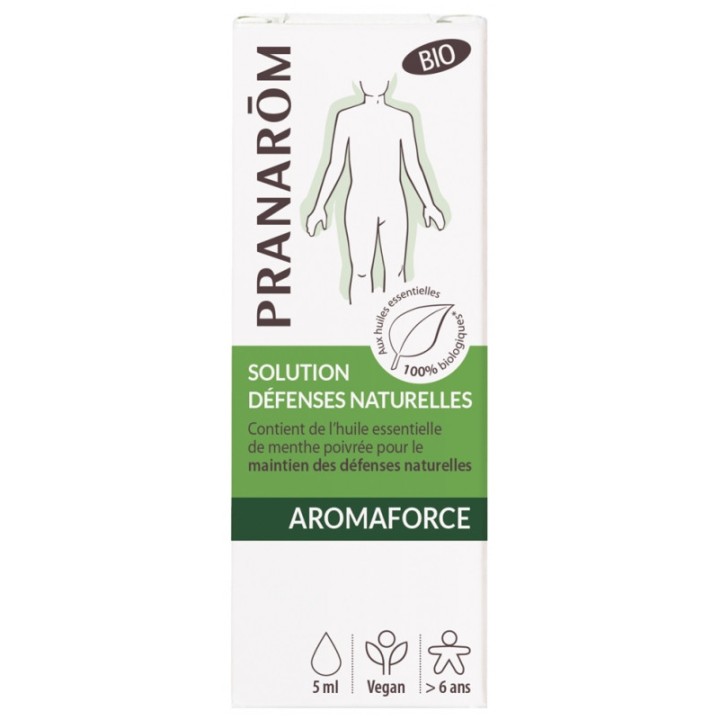 Aromaforce Solution Défenses Naturelles Bio 5ml - Pranarôm - IllicoPharma