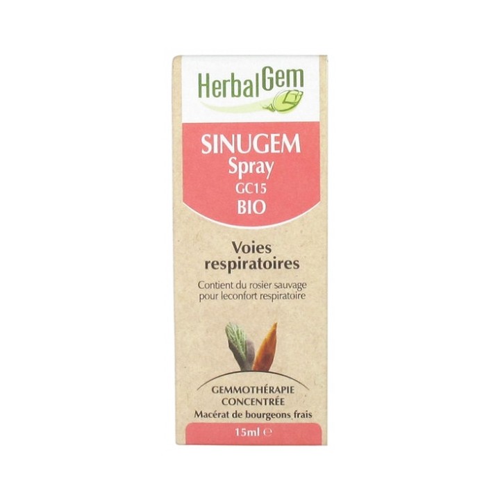 Herbalgem Sinugem spray GC15 bio 15ml