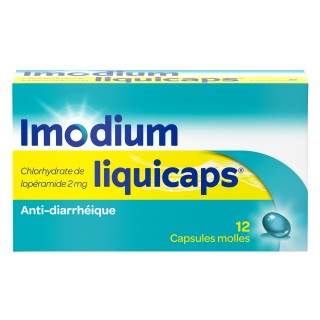 ImodiumLiquiCaps 2mg 12caps, Diarrhée, Pharmacie en ligne IllicoPharma