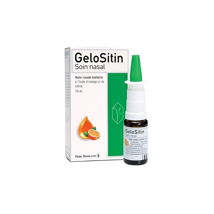 Gelositin soin nasal 15ml - Médicament Rhume - IllicoPharma