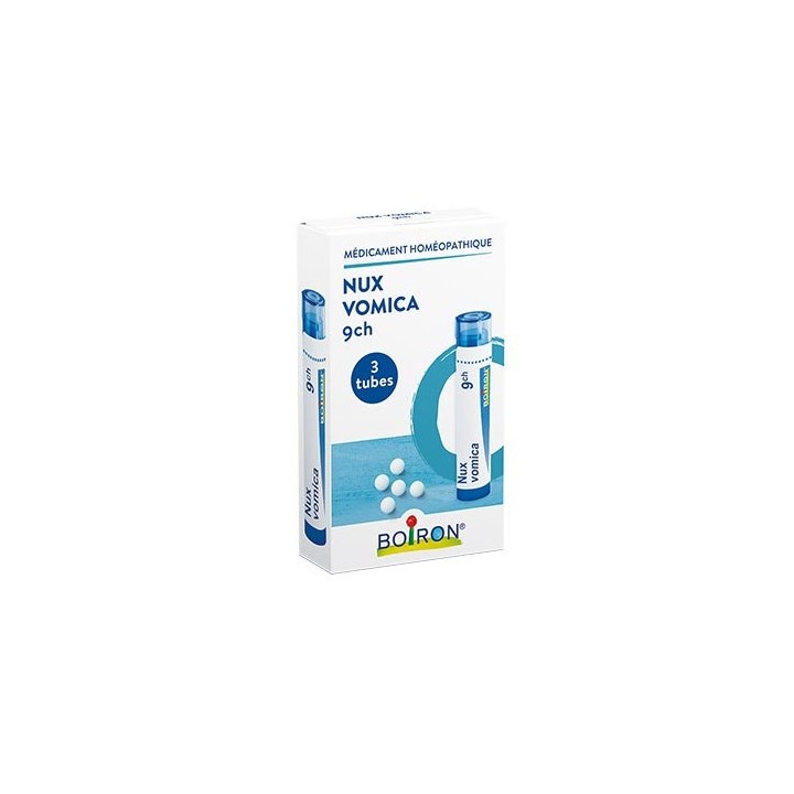 Nux vomica 9ch granules Boiron - 3 tubes