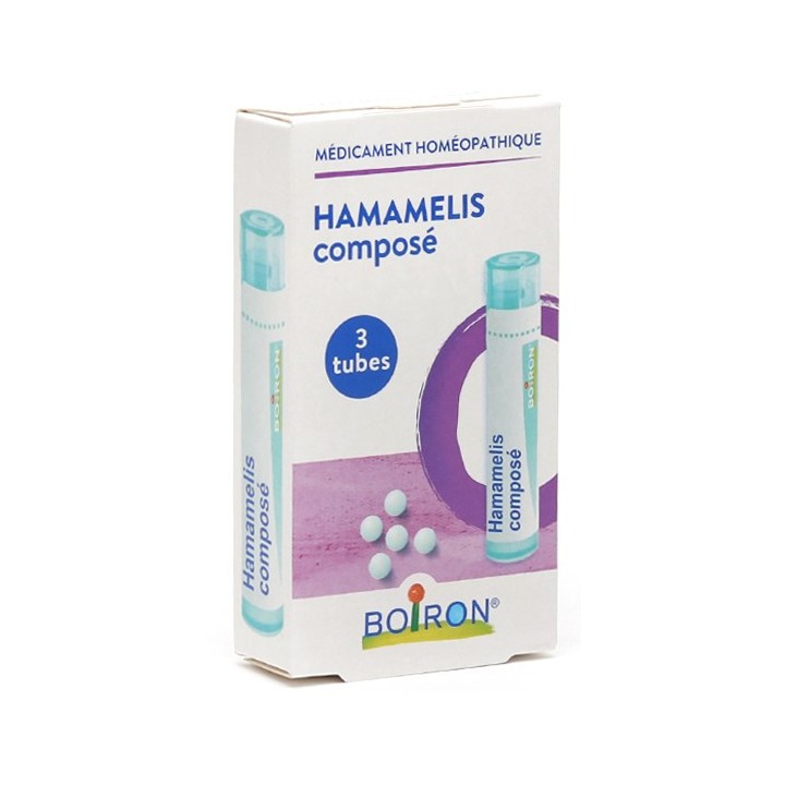 Hammamelis Composé Granules Boiron - 3 tubes
