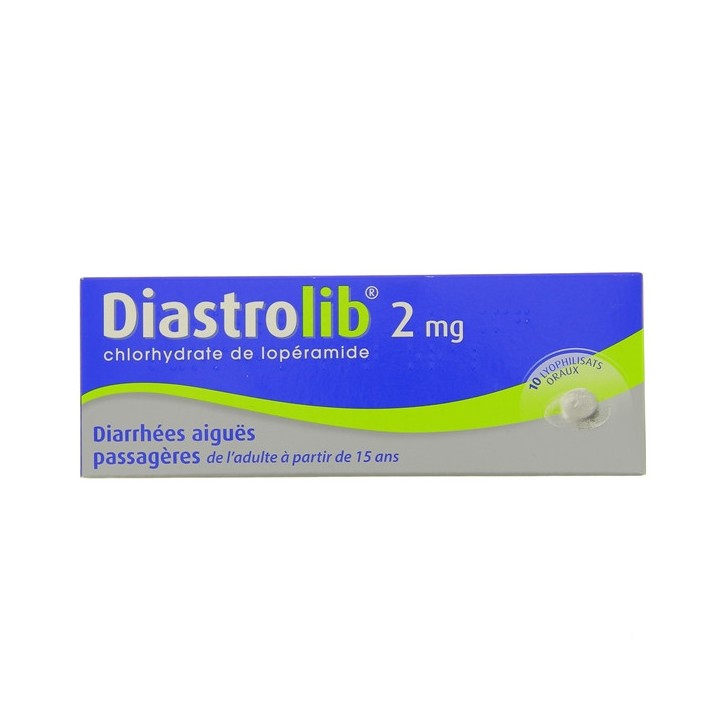 Diastrolib 2mg lyophilisat, Diarrhée, Pharmacie en ligne IllicoPharma