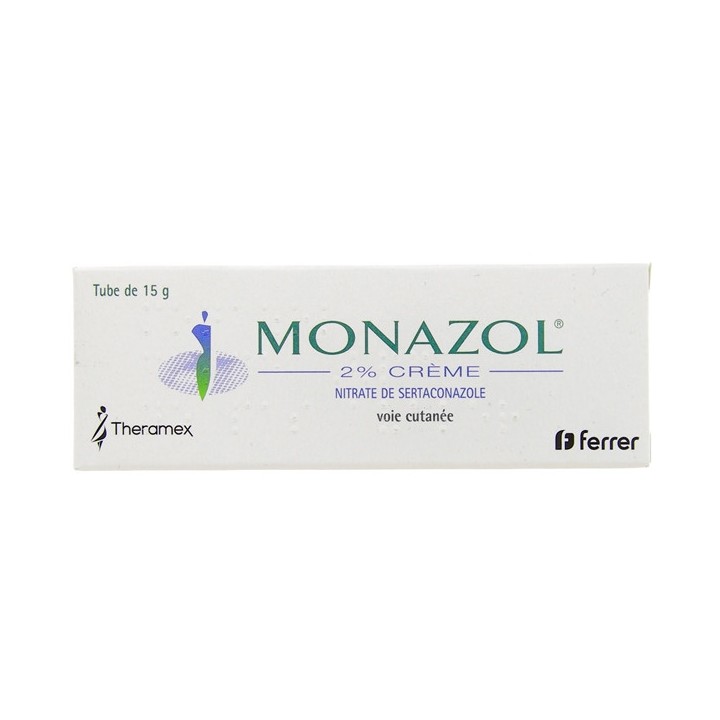 Monazol 2% Crème 15g, Médicament mycoses - Pharmacie en ligne IllicoPharma