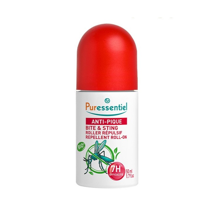 Anti-Pique Roller Répulsif Visage & Corps Bio 50ml Puressentiel - IllicoPharma