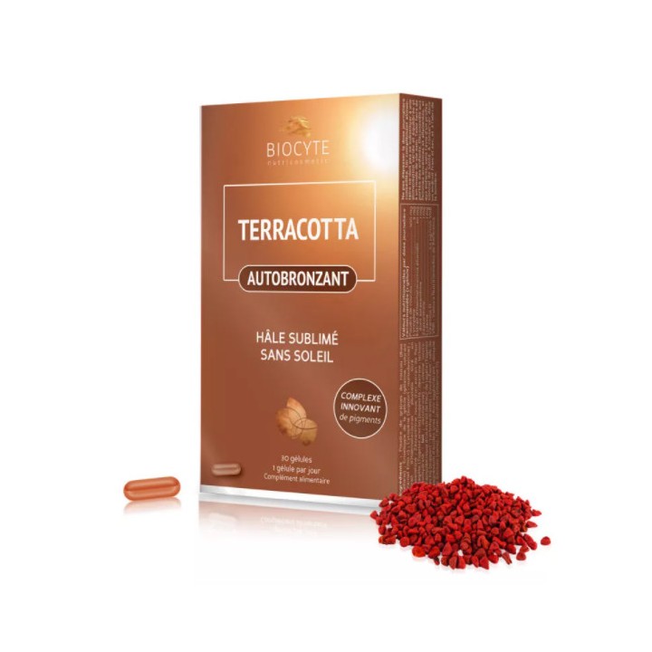Biocyte Terracotta Autobronzant x90 gélules