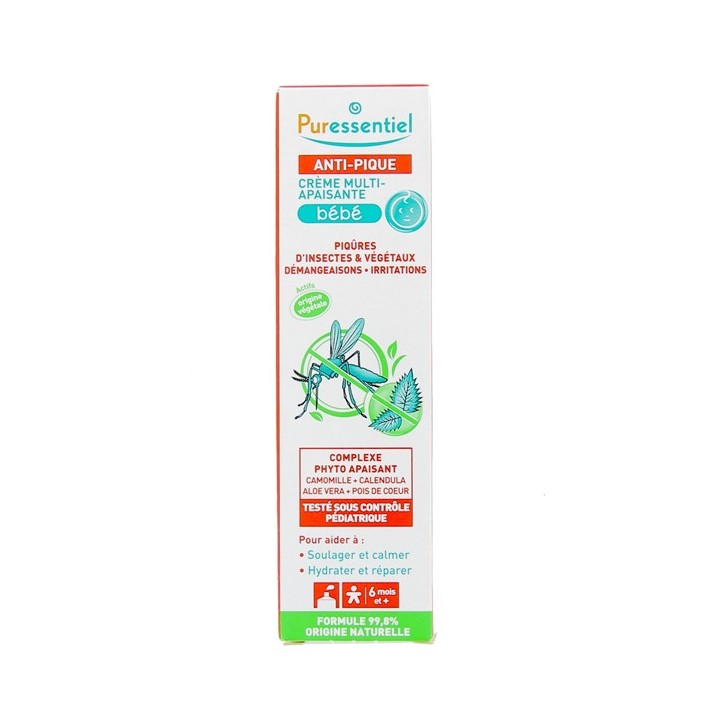 Anti-pique Crème Multi-Apaisante Bébé 30ml Puressentiel - IllicoPharma