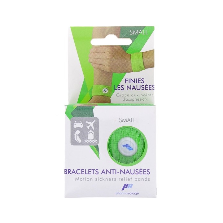 Bracelet antinausée small Pharmavoyage - Indispensables pour le voyage - IllicoPharma