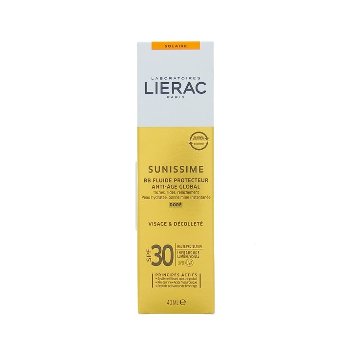 Sunissime SPF30 BB fluide protecteur Anti-âge Global 40 ml Lierac