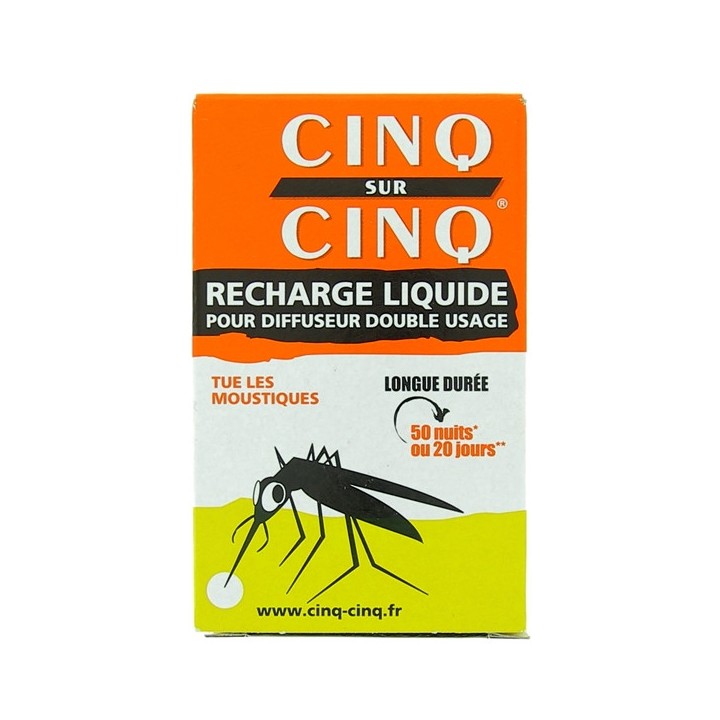 Recharge liquide pour diffuseur - Cinq sur Cinq - IllicoPharma