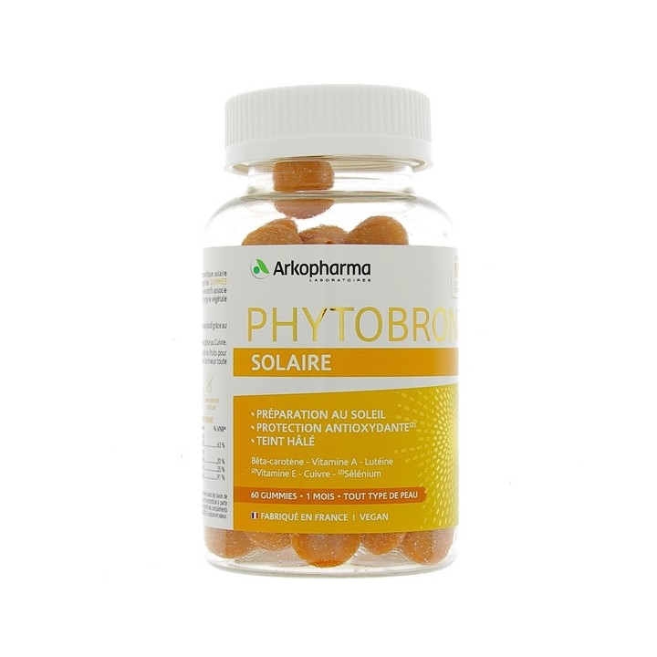 Phytobronz Solaire 60 Gummies Arkopharma