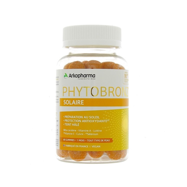 Phytobronz Solaire 60 Gummies Arkopharma