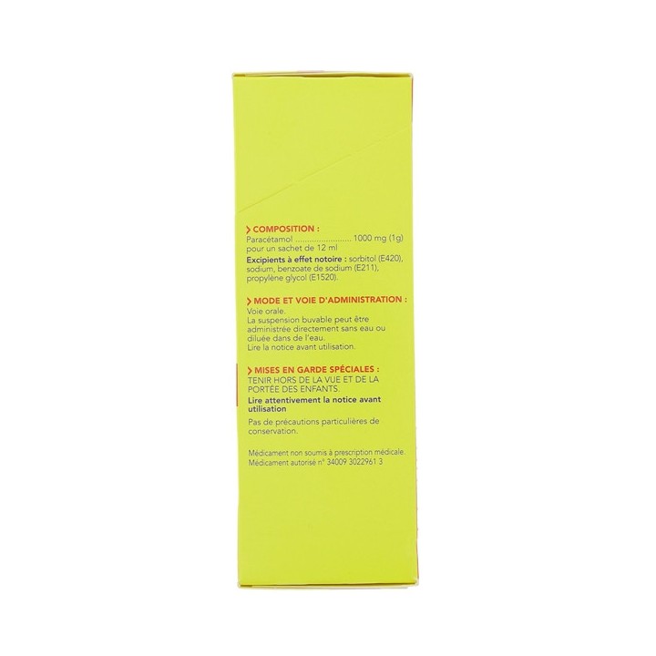 Doliprane Liquiz 1000 mg