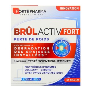 BrûlActiv Fort x60 gélules - Forté Pharma - En vente chez Illicopharma