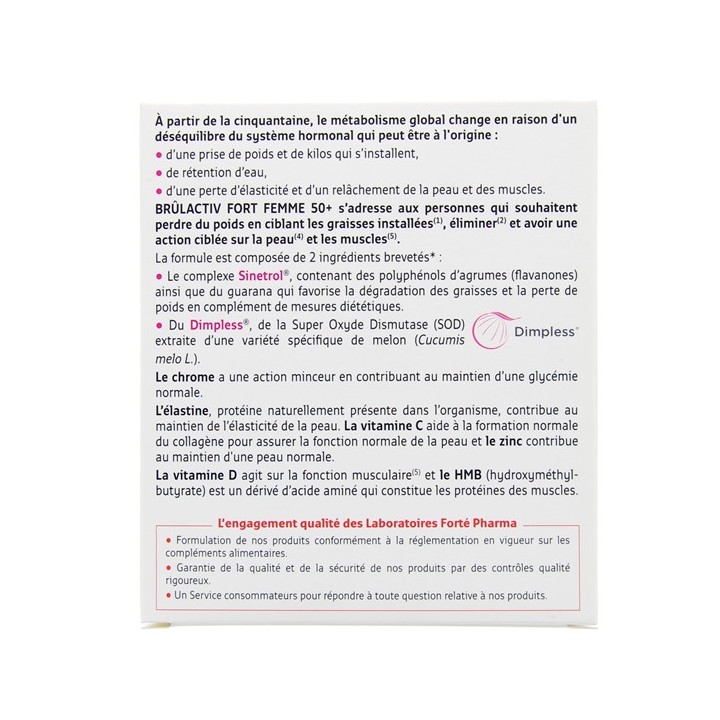 BrûlActiv Fort Femme 50+ x60 gélules Forté Pharma