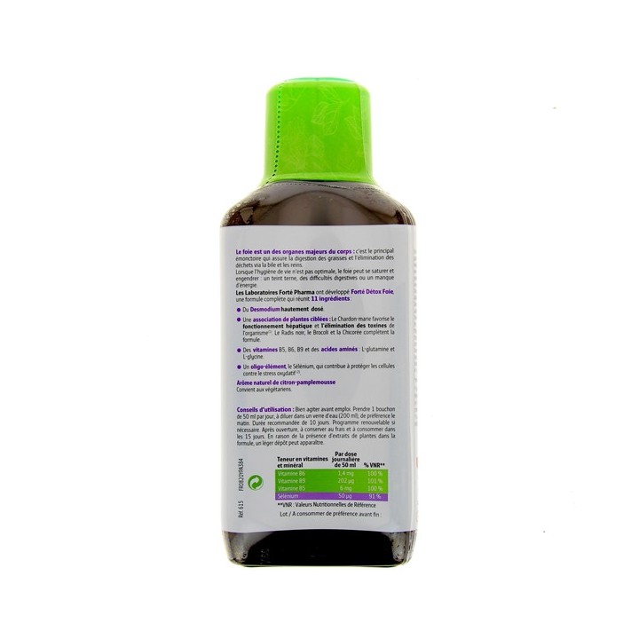 Forté Détox Foie 500ml Forté Pharma