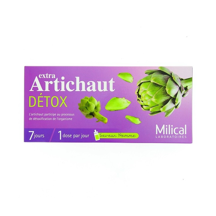 Extra Artichaut Détox x7 fioles Milical