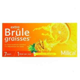 Extra Brûle Graisses x7 fioles Milical