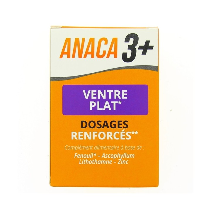 Anaca3+ Ventre Plat x120 gélules - IllicoPharma