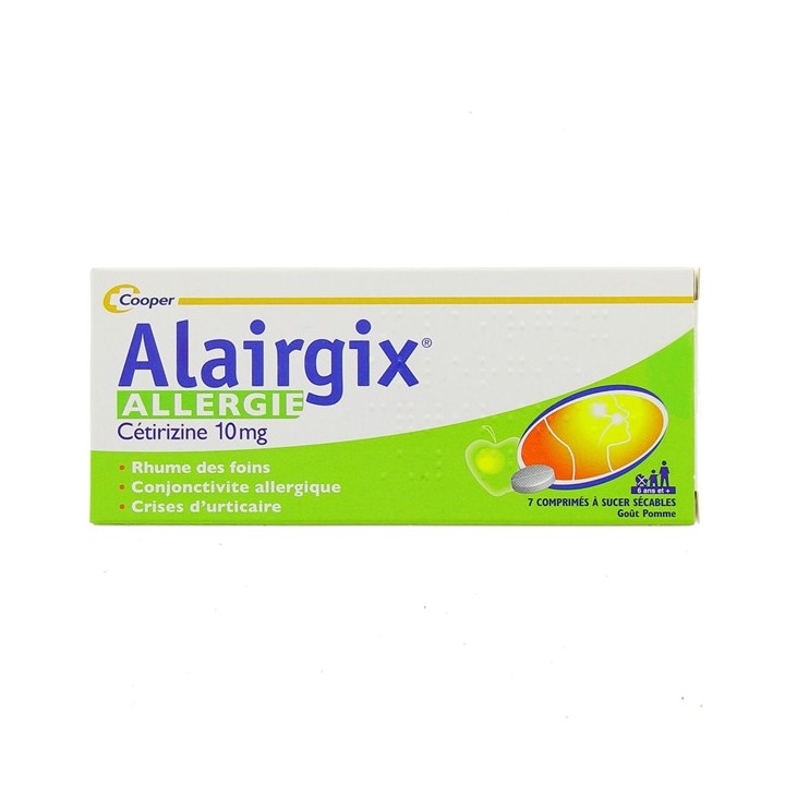 Alairgix Alergie 10mg 7cpr Cooper - IllicoPharma