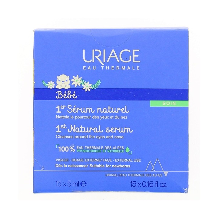 1er Sérum Naturel x15 unidoses Uriage Bébé - IllicoPharma