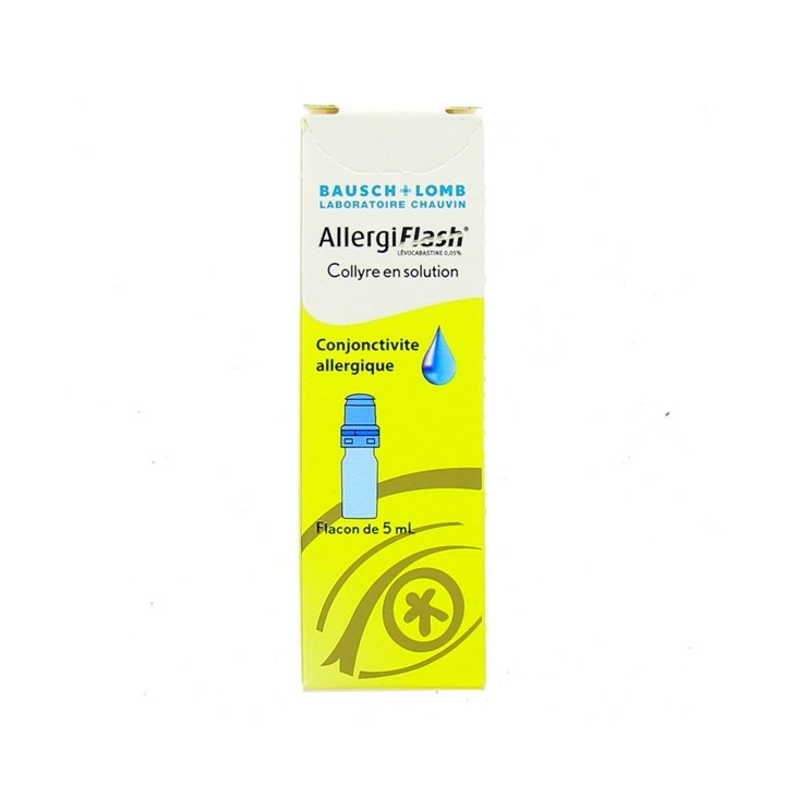 AllergiFlash 0,05% Flacon 5ml - Bausch & Lomb - IllicoPharma